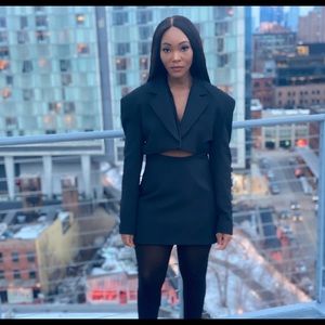 Blazer dress with open front - Zara best seller